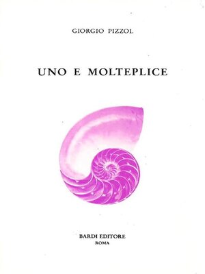 cover image of Uno e molteplice